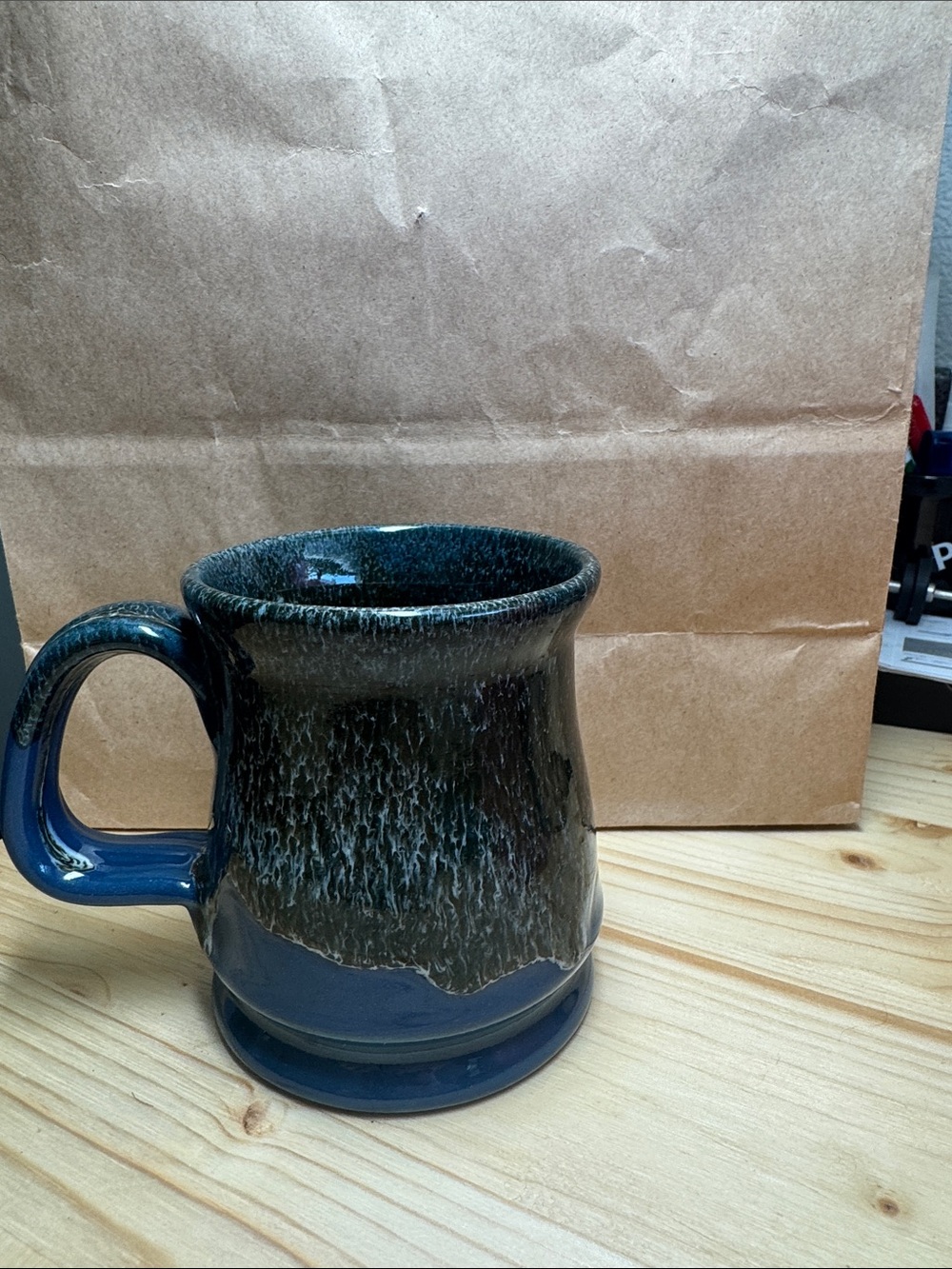 Little Bighorn Battlefield Ceramic Mug - Deep Blue - Picture 3 of 7